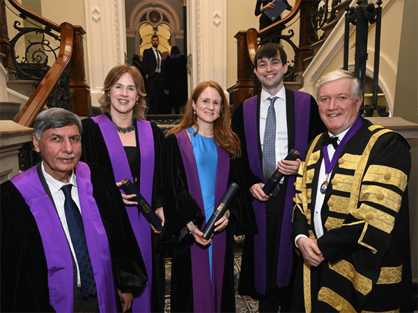 Attendees at an RCPI Conferring Ceremony